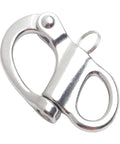 Shophubio marine-grade 316 stainless steel quick-release shackle with fixed bail, 96mm
