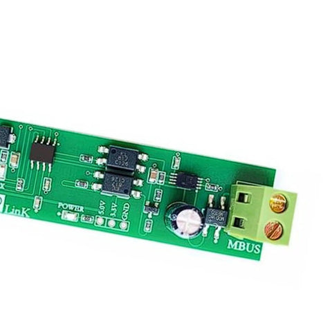 USB To MBUS Slave Module For FC722 Chip Debugging, Low Leakage Current, Industrial Rate 300 9600 BPS, Adjustable Bus Voltage 12V To 42V, 5V And 3.3V Regulated Output, Stable UART Communication MBUS Debugging Accessory board