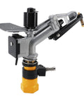 360 Degree Auto Rotating Irrigation Sprayer For Lawn And Garden, 1 Inch FNPT, aluminum sprinkler head close-up