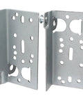 Two Pack Stainless Steel Garage Door Bottom Lift Brackets Seven Sixteenths Inch Heavy Duty Rust Resistant For Garage Door Repair