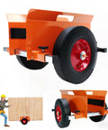 Heavy Duty Panel Dolly 1100 Lbs Capacity For Drywall Doors Slabs And Wood Panels Adjustable Material Mover with rubber wheels