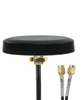 Slick Ultra Low Profile Indoor Outdoor Omni Directional MIMO WiFi Antenna Triple Band 2.4 5.8 6 GHz with RP SMA Male Connectors
