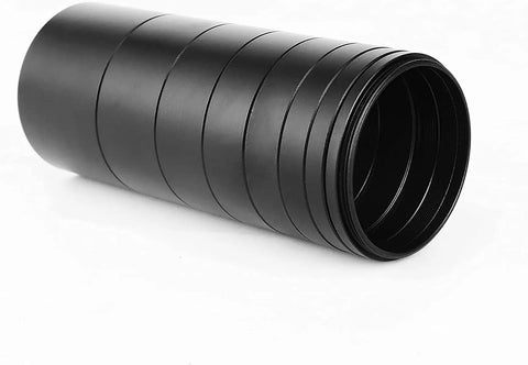Rugged Metal Telescope Extension Tube Kit With T2 Threads M42x0.75 Eight Piece Spacers In 3 5 7 10 12 15 20 And 30mm stacked