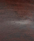 Texture of Copernicus Handmade Vessel Sink In Pure Solid Copper, 16 Inch, Aged Copper Finish, 18 Gauge Built To Last Copper Bathroom Sink