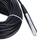 Liquid Level Transmitter And Sensor For 4 To 20mA Water Level Detection, 0 To 5 Meter Range, Stainless Steel Housing, Rugged Cable