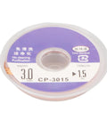 Pro Grade Desoldering Solder Wick Braid 1.5m Red Copper With No Clean Flux for efficient PCB repair tool spool image