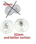 52mm suction cups for Pro Screen Opening Tool Pliers With Two Suction Cups For LCD Screen Repair Separator, compared to 45mm.