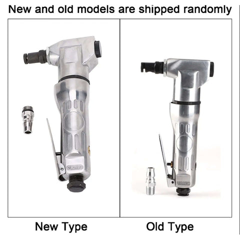 New and old models of Beast Pro Grade Portable Pneumatic Metal Nibbler Cutter With High Hardness Blade shown side by side