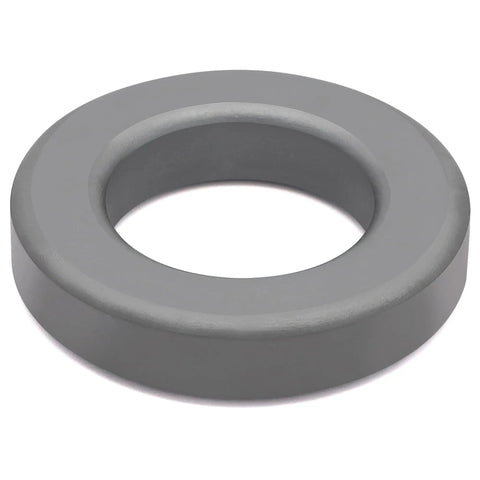 61mm Ferrite Toroid Core Pack For Ham Radio Gear, shown is a ferrite toroid ring with 2.40 Inch OD x 1.40 Inch ID x 0.50 Inch thick