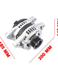 Alternator Replacement Compatible With Hyundai Santa Fe Genesis Kia Sedona Sorento 150A 12V CW 6 Groove Pulley 37300-3C510