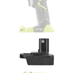 Universal Battery Adapter For 18V Tools Converts DeWalt 20V Max Li-Ion Battery To 18V Power With Built-In 5V 2.1A USB Charging Port