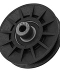 Heavy Duty Replacement Drive V-Idler Pulley For Husqvarna GTH26V48 LS GTH2648 GTH2654 GTH27V52 GTH2752 Mower, black rubber construction.