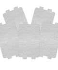 5 Pcs Mica Sheet 117mm X 64mm Beefed Up Heat Resistant Waveguide Replacement Insulation for Microwave, Hair Dryers, Toasters