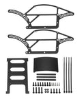 Carbon Fiber Chassis Kit For 1/18 RC Crawler Frame Girders Beefed Up Upgrade Accessory CNC Machined Lightweight Strength For Custom Builds