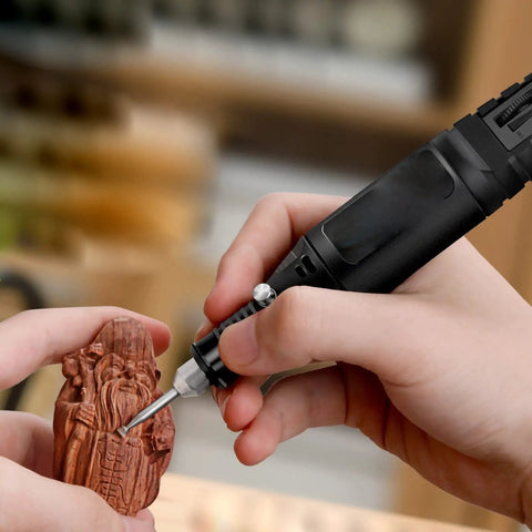 Mini Cordless Electric Drill 12V 13W Rotary Tool For Wood Carving And Hobby Projects Portable And Lightweight With Durable Build Perfect For Jade Bone Eggshell Kernel Plastic And Auto Components Polishing Engraving And Detailing, carving wood ornament