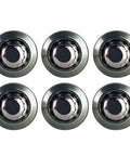 New Fender Washers Kit Silver Finish For Cars, Heavy Duty Hardware Set, 6 durable washers, ideal for fender mods and easy install.
