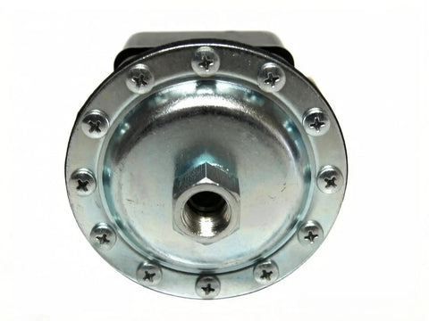 Beefy Heavy Duty Air Compressor Pressure Switch For Fire Sprinkler Systems, 69HAU3 Model, Three Eighths Inch Female NPT With Pulsation Orifice, 250 PSI Max, 5 HP, Industrial Quality Switch Replaces 1401079, front view