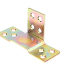 Built Like A Tank Bed Hinges Plug In Hardware Set, L bracket with 6 holes for secure beam connector fitment.