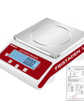 High Precision Digital Lab Scale 2000 g Capacity With 0.01 g Resolution And Calibration Certificate Included Durable Metal Frame Professional Load Cell Usa Made Scientific Balance For Sensitive Experiments