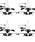 Plug In Garage Shop Light 20000LM Ultra Bright Daylight 6500K 200W 4 Pack Linkable Ceiling Lights for easy install