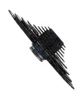 Side angle of 9 Speed Mountain Bike Cassette 12-50T For Standard HG Hubs Fits 9 10 11 Speed, Lightweight Steel Cogs