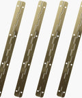Heavy Duty Long Folding Butt Hinges In Classic Antique Bronze Finish Pack Of Four, 200mm long iron hinges for DIY projects.