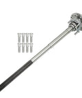 Rear Axle Shaft Replacement Kit for Wrangler JK 2007 to 2018 with bolts, heavy duty 30 spline, high quality steel.