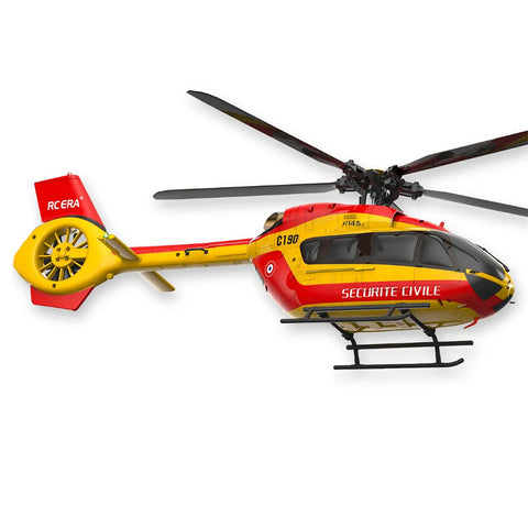 Beginner Friendly RC Helicopter With Optical Flow Positioning, Altitude Hold, 6CH Gyro Stabilization, No Ailerons, Ready To Fly, 335mm Yellow