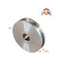 Two Post Steel Cable Sheave For Rotary Lifts Replaces N377 Fits SPO10 SPOA10 SPOA10NB S10i A10i A8i, showing dimensions