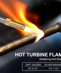 Soldering And Brazing Torch For MAP Pro Propane Or Propylene Fuel With Turbine Boost Flame heating pipe for soldering and brazing