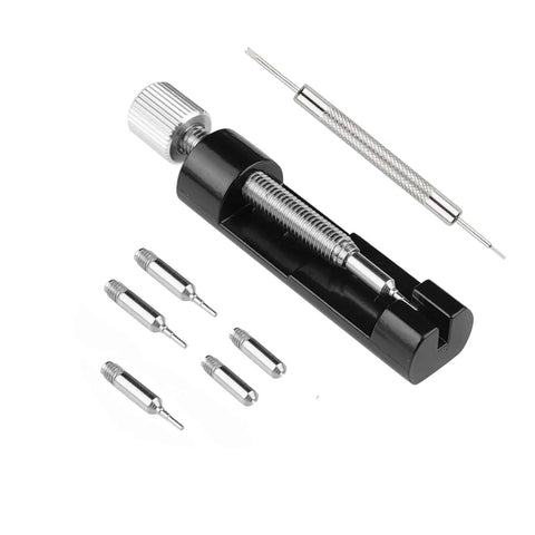 Watch Band Link Removal Kit With Pin Remover And Double Ended Punches For Sizing Straps Hammer Tools for bracelet adjustment