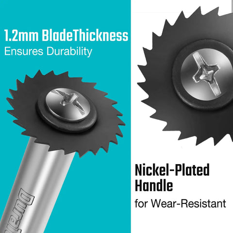 Inside Pipe Cutter With Two Extra Blades For PVC And Plastic Pipe Pro Grade Tool With Heat Treated One Point Two Millimeter Blades