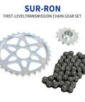 Sprocket Chain Combo Kit For Off Road Dirt Bikes With 420 Chain And 30 Tooth Rear Sprocket Plus 13 Tooth Front Sprocket Replacement