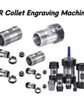 Heavy Duty Tool Holder For DIY Motor Shaft Column Spindle Ensures Stable High Speed CNC Cutting Reduces Vibration And Boosts Surface Finish On Milling Machines And Lathes With Tough Build Quality - ER collet engraving machine components.