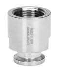 Half Inch Tri Clamp Adapter To Three Quarter Inch FNPT Ferrule Sanitary Pipe Fitting Made Of Stainless Steel 304