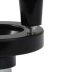 Close-up of 63 Millimeter Diameter Beefy Revolving Hand Wheel With Grip For Lathe And Milling Machine Lead Screw Rod Manual Control 8 mm Aperture