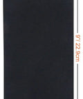 Single sheet of Wet Dry Sandpaper Set 42 Sheets 9 By 3.6 Inch Grit Range 120 Through 3000 for automotive and wood finishing.