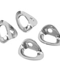 Beefed Up Heavy Duty Climbing Hangers Set Of 4 Stainless Steel Anchors With Expansion Design for rock and concrete work.