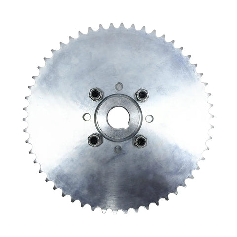 54 Tooth Sprocket And Hub Set For 1 Inch Axle Fits 40 41 And 420 Chain Mini Bike And Kart Applications Built Tough Steel