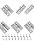 Built Tough 304 Stainless Steel Padlock Set With 90 Degree Eyelet Latch For Indoor Outdoor Use So You Can Lock Up Doors Gates Sheds Tool Boxes Lockers Cabinets And More 5 Piece Heavy Duty Security Hardware