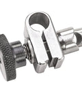 Precision Swivel Post Snug With Dovetail Clamp For Test Indicators, Rotatable Bezel, close-up view showing metal construction