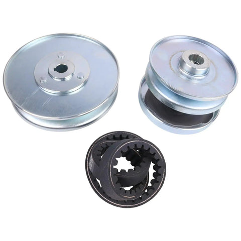 Rear Clutch Drive Belt And Pulley Kit For Coleman KT196 CK196 196cc Go Kart Torque Converter Replacement Upgrade parts