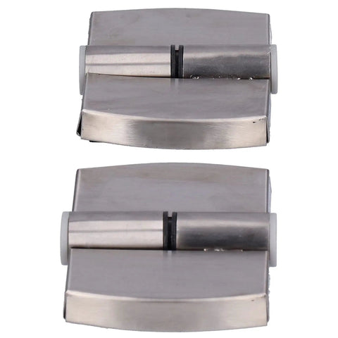 Rock Solid Gravity Hinges For Left Hand Interior Doors Self Closing Hydraulic Hardware Heavy Duty Stainless Steel with Ball Bearings