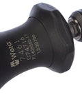 Close-up of Kraftform 7461 Hex Torque Screwdriver With Adjustable Pre-Set 1.2 To 3.0 Nm, 1 Quarter Inch Hex Head Drive, Rapidaptor Quick Release Chuck.