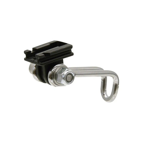 Center Fork Headlight Bracket for Bikes, aluminum mount for fork crown, adjustable beam angle, durable bike light mount