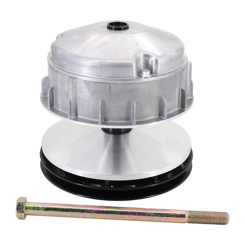 Primary Drive Clutch Replacement For EZGO TXT And RXV Golf Carts 2010 And Up Built Tough Aluminum Alloy And High Pressure Casting For Durability Replaces 672686 618684 644299 Fits EZGO TXT RXV 2010 Up Ready For Road, drive clutch with bolt