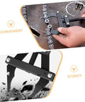 Heavy Duty Motorcycle Chain Tensioner Tool For Quick Adjustments And Snug Fits, showcasing durable iron alloy in use.
