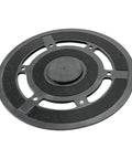 Washable Mop Cloth Replacement Kit For Robot Vacuums Easy Snap On Bracket in black plastic, durable design for quick install