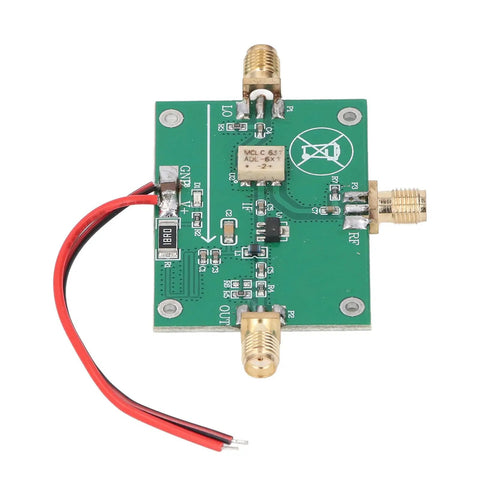 Compact RF Passive Mixer Module with 40 dB Isolation for Upconversion and Downconversion Tasks, top view