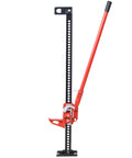 Heavy Duty 7000 Lbs Capacity Off Road Utility Jack With 4 To 38 Inch Lift, red ratcheting jack for tractors and trucks